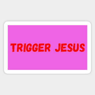 Trigger Jesus By Abby Anime(c) Magnet